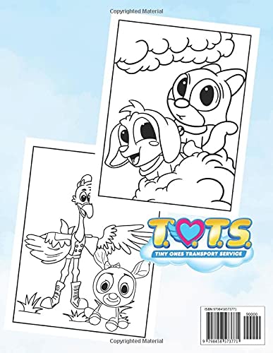 T.O.T.S Coloring Book: Joy To The World Of Fantasy Illustrations For Kids By Enjoying The Beautiful Collections Of Drawings