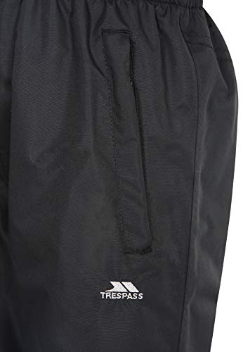 Trespass Kalmar – Pantalones de esquí con Peto niño, Color Negro, tamaño XS