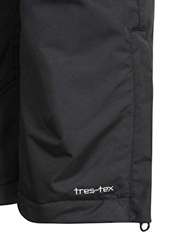 Trespass Kalmar – Pantalones de esquí con Peto niño, Color Negro, tamaño XS