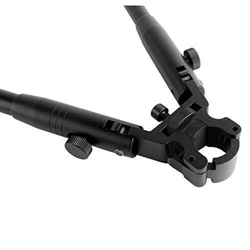 Triplespark Rifle Caza Accessories 8"-10" Barril Bipode Tamaños universales 13-20mm con Doble-Bloqueo Rueda Abrazadera