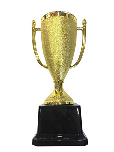 Trofeo Premio Copa para Regalar Plastico Color Dorado （ Oro） Deportivos