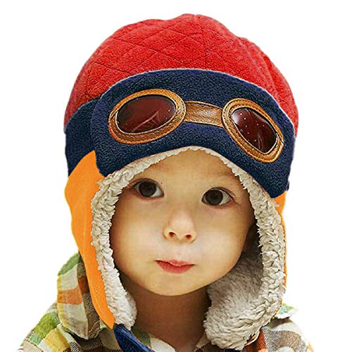 Tuopuda® Gorros Bebé Niño Niña Invierno Sombrero Piloto Tejer Earflap Sombreros