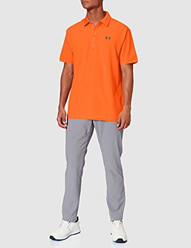 Under Armour Playoff Vented Polo, Hombre, Naranja, XL