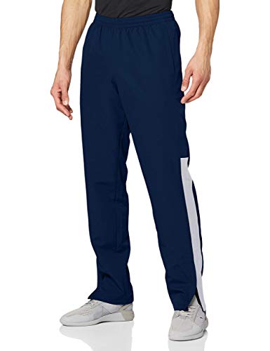 Under Armour Vital Woven Pants, pantalones largos Hombre, Azul (Academy / Black / Black) , L