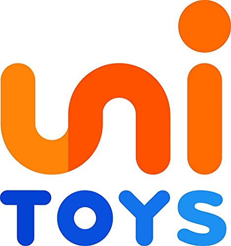 Uni-Toys - Conejo de Indias (20 cm), color negro, blanco y marrón