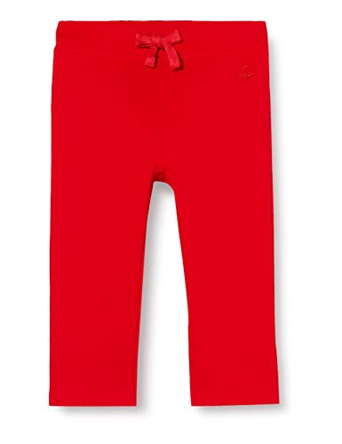 United Colors of Benetton Pantalone 3j70i0046 Pantaln, Rojo 015, 2 años para Niñas
