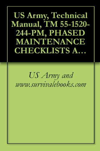 US Army, Technical Manual, TM 55-1520-244-PM, PHASED MAINTENANCE CHECKLISTS AH-1E/F/P/S HELICOPTER, (English Edition)