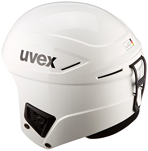 Uvex Race + Casco de esquí, Adultos Unisex, All White, 58-59 cm