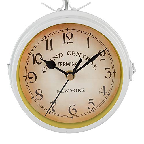 Uxsiya Reloj, Complementa la Mayoría de los Estilos Movimiento Silencioso Estilo Vintage Reloj de Arte de Hierro Relojes de Pared Retro para el Hogar para el Comedor para Bodas