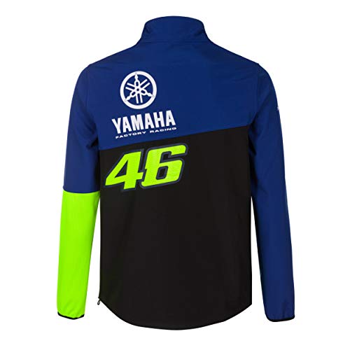 Valentino Rossi Chaqueta Yamaha VR46,L,Azul Royal,Hombre