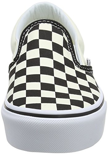 Vans Classic Slip-on Platform, Zapatillas sin Cordones Mujer, Negro (Black and White Checker/White Bww), 38 EU