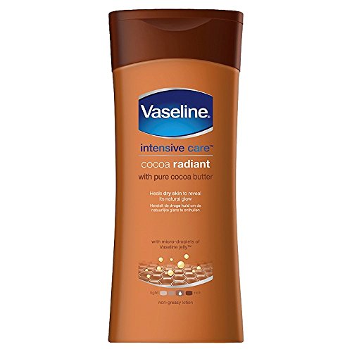 Vaseline Essential Moisture Cocoa Radiant Lotion 200ml Pack of 3