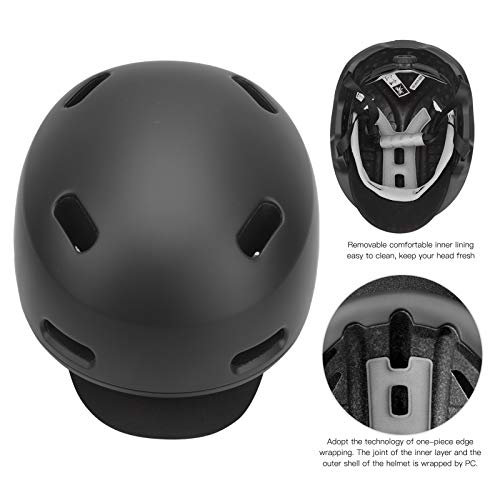 Venta Loca Casco de Bicicleta, Cascos Retro de Bicicleta Cascos Moldeados integralmente para desplazamientos en Bicicleta