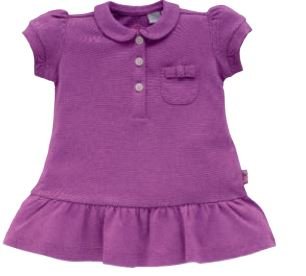 Vestido Piquet Camiseta 9 meses violeta