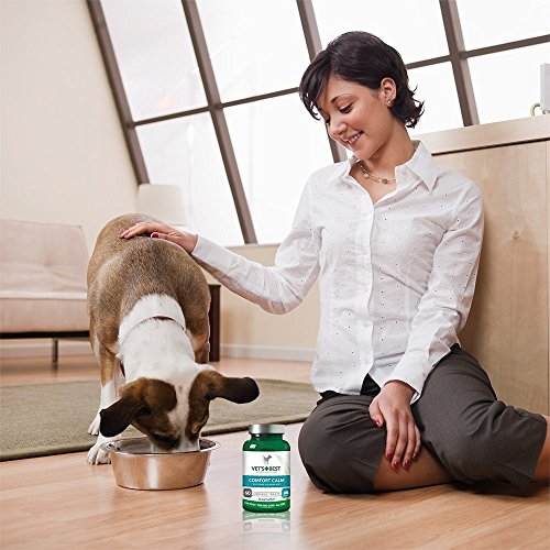 Vet's Best Suplementos para Perros calmantes de Calma Confort - Promueve la relajación y el Comportamiento equilibrado 180 g