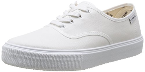 Victoria Ingles Lona - Zapatos, Unisex, Color Blanc (Blanco), Talla 40