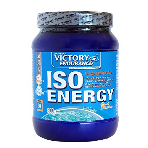 Victory Endurance Iso Energy Ice Blue 900g. Rápida energía e hidratación.Con extra de Sales minerales y enriquecido con Vitamina C