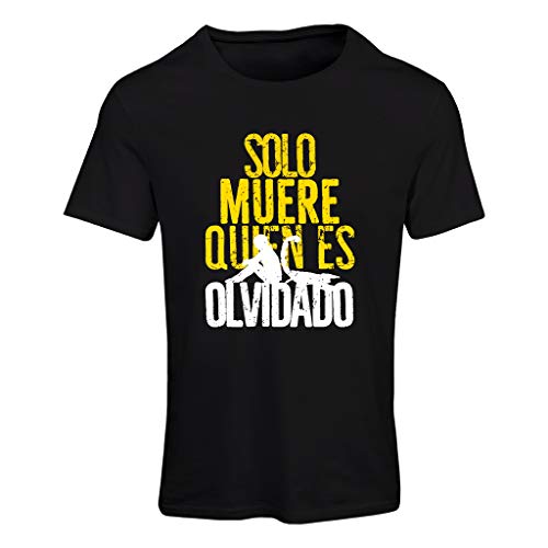 Vis a Vis Solo Muere - Camiseta Hombre - 100% Cotone (M, Negro)