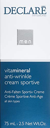 Vitamineral hombre/hombres declarados, Crema antiarrugas Sportive, 1er Paquete (1 x 75 g)