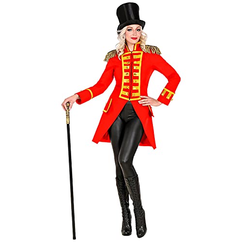 WIDMANN Widmann-48903 48903 – Uniforme de Garde Rojo para Mujer, Parade, Chaqueta, abrigo, director de circo, disfraz, carnaval, fiesta temática, multicolor, large