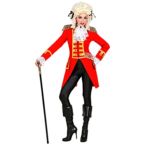WIDMANN Widmann-48904 48904 – Uniforme de Garde Rojo para Mujer, Parade, Chaqueta, abrigo, director de circo, disfraz, carnaval, fiesta temática, multicolor, extra-large