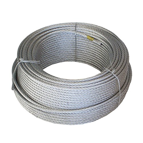 Wurko 12012008 Cable trenzado, 4 mm