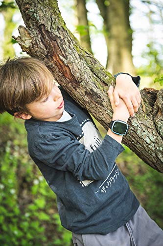 XPLORA X5 Play - Teléfono Reloj 4G para niños (SIM no incluida) - Llamadas, Mensajes, Modo Colegio, SOS, GPS, Cámara y Podómetro - Incluye 2 años de garantía (Azul)