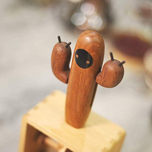 XYZMDJ La Caja de música de Madera Merry-Go-Round Caballo Musical Box Girar a Caballo de Madera en Forma de artesanía