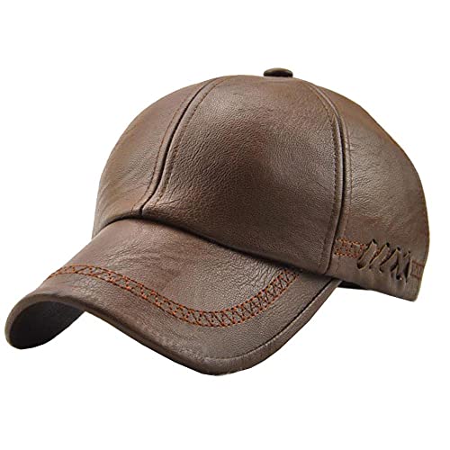 YHDNCG Hombres Niño Negro PU Cuero Tweed Lana Vendedor de periódicos Primavera Otoño Invierno Cera Luna Pico Plano Harris Boina Baker Boy Grandad Cap Sombreros para Hombres Niño