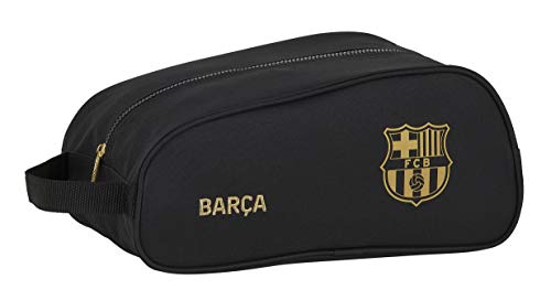 Zapatillero Safta Ovalado Multiusos de F.C. Barcelona 2ª Equip. 20/21, negro, 340x180x150mm