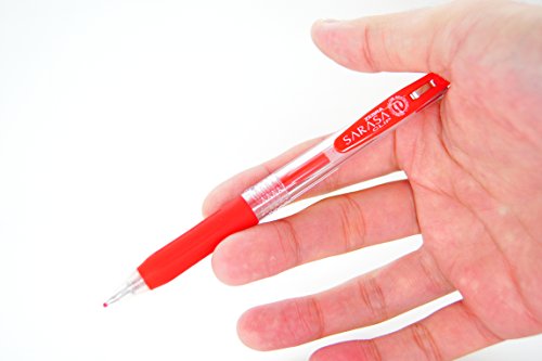 Zebra Sarasa Clip 0.7 Retractable Gel Ink Pen, Rubber Grip, 0.7 mm, 5 Color Ink, Sticky Notes Value Set