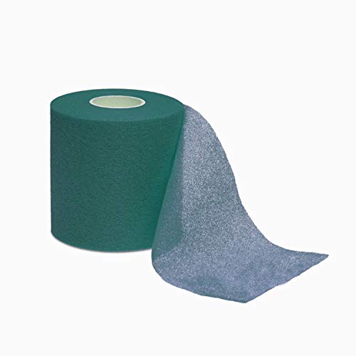 ZiATEC Power Underwrap - pre-wrap no adhesivo | pre-envoltura de espuma para cinta deportiva, fijación del pelo, protección de la piel, color:turquesa