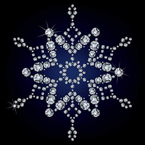 1000 Piezas Diamantes de Cristal de Espalda Plano Transparente Gemas de Cristal Redondas 1.5 mm - 5 mm, 5 Tamaños