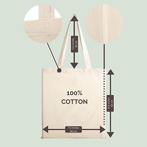 12 paquetes de 38x42 cm bolsa de algodón reutilizable para la compra de comestibles, bolsas naturales, lona, adecuado para bricolaje, publicidad, promoción, regalo con cordón, actividades