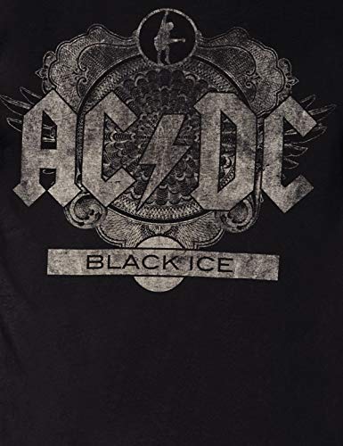 AC/DC Black Ice Camiseta, Negro, S para Hombre