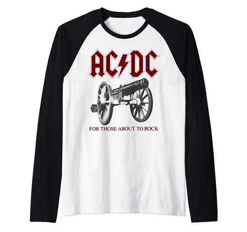AC/DC - Canon Camiseta Manga Raglan