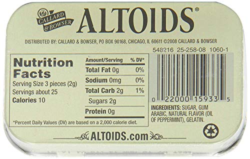 Altoids Peppermint Mints - 6 PACK by Altoids Peppermint Mints