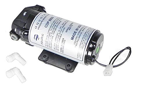 Aquatec CDP 8800 Bomba de aumento de presión de alto flujo 8852-2J03-B423 100GPD - Bomba de refuerzo de ósmosis inversa 200 GPD RO 24VAC 1/4 y 3/8