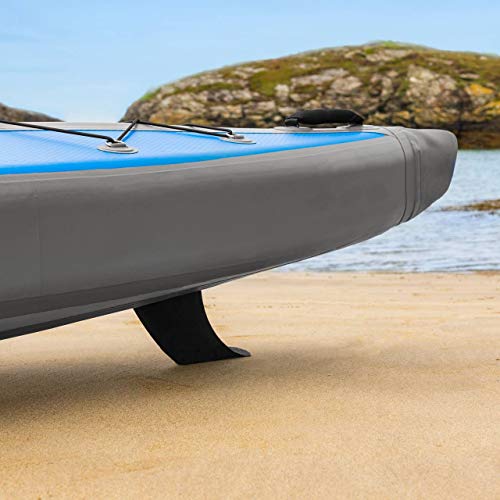 AQUATEC Kayak | Kayak Hinchable de 1 y 2 Plazas | Kayaks Hinchables de Paseo y Pesca para Hombres, Mujeres y Niños | con Bolsa de Transporte y Remos Incluidos | (1 Plaza, Ottawa (Experto))