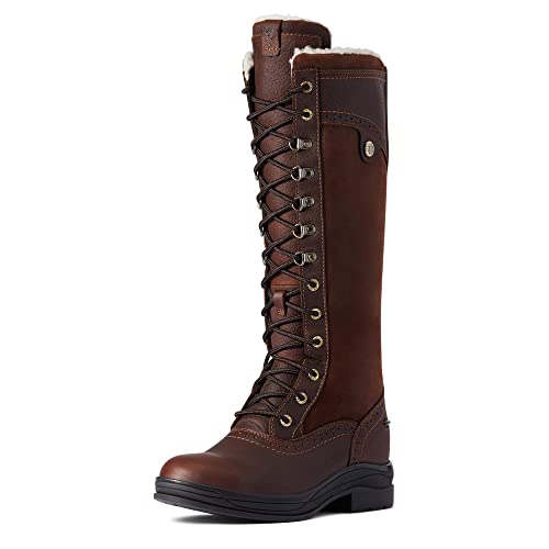 ARIAT Botas impermeables Wythburn II H20 para mujer - marrón oscuro