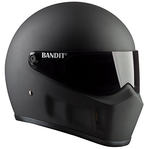 Bandit Super Street II – Casco para moto M negro mate