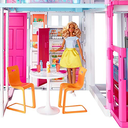 Barbie Supercasa, Casa de muñecas con accesorios (Mattel DLY32)