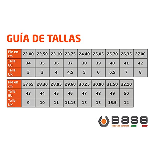 Base Protection CA-B0617-CWE Calzado de Seguridad, Gris-Naranja, 46 EU