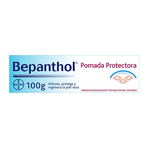 BEPANTHOL Pomada Protectora Hidratante, Protege y Regenera la Piel Seca, Irritada o Sensibilizada por Factores Externos, 100 g
