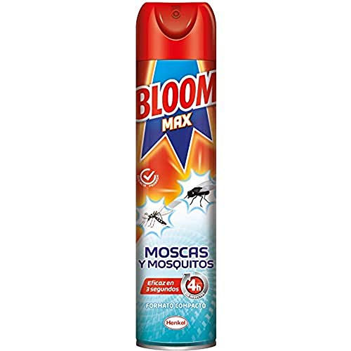 Bloom Max 4h Aerosol Contra Moscas y Mosquitos - 400 ml