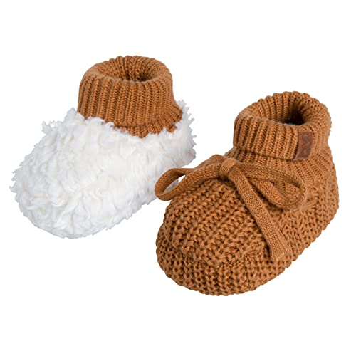 BO Baby's Only - Botines teddy Soul - Caramel - 0-3 meses - 100% algodón orgánico