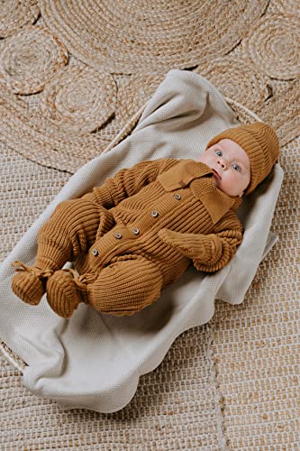 BO Baby's Only - Botines teddy Soul - Caramel - 0-3 meses - 100% algodón orgánico