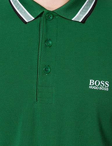 BOSS Paddy 10212415 01, Camisa de Polo, para Hombre, Verde (Dark Green 308), M