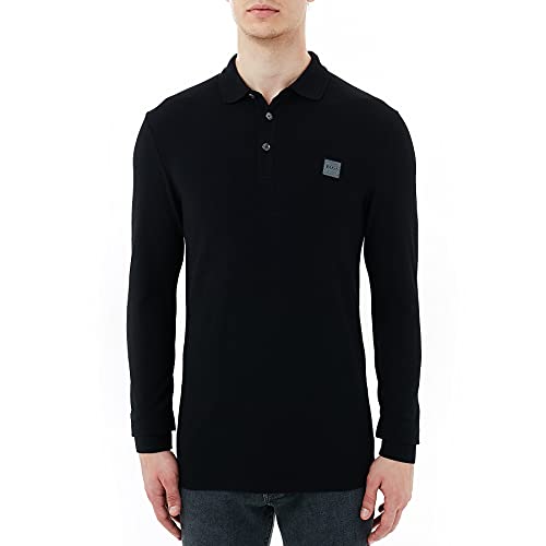 BOSS Passerby, Camisa de Polo, para Hombre, Negro (Black 001), X-Large