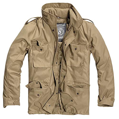 Brandit M65 Chaqueta, Hombre, Camel S